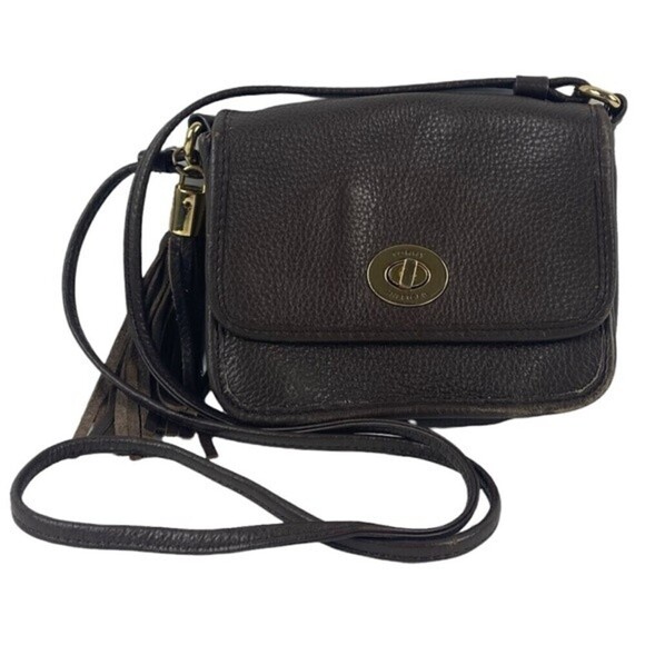 Tommy Hilfiger100% Genuine Leather Crossbody Shoulder Mini Bag - Picture 2 of 9